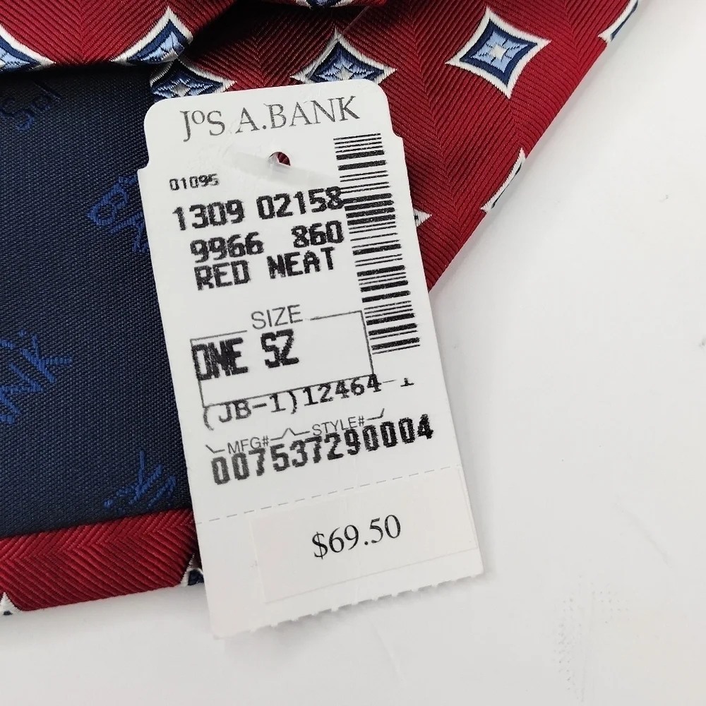 NWT Jos A Bank Executive Collection Silk Tie